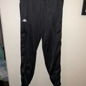 Kappa Black Track Pants